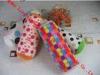 Soft Pu Leather Roll Cushion Candy Decorative Bolster Pillows For Children