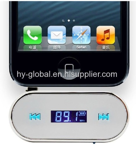 FM transmitter for any mobile phone /3.5mm New model 2013