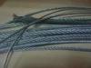 10mm 316 Stainless Steel Wire Rope , 7x7 for crane and bicycle fittings