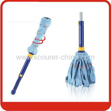 PP Steel Microfiber Twist mop for Household Public places