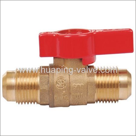 Brass Gas Ball Valve_Flare*Flare