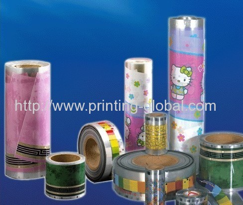 Hot stamping film for toothpick holder