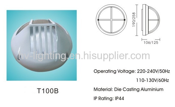 60w IP44 E27 Drev-proof lrev Bulkhead light