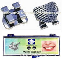 Orthodontic Metal Bracket MIM 80 Mesh Base (ortodoncia brace)