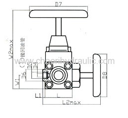 high quality stopping valve for accumulator