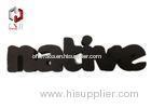 Black EVA Foam Toy Die-cut Decorative English Words For Store Ads