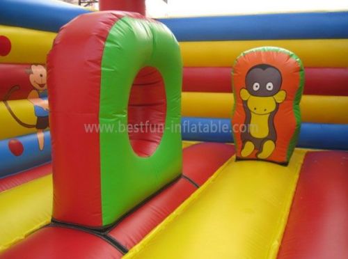 Inflatable Monkey Bouncer Toy For Children