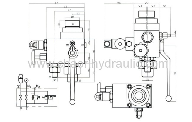 high quality pressure control valve set