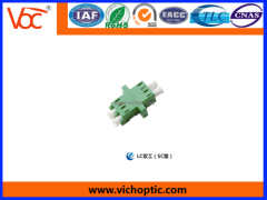 engineering plastic LC Optical Fiber Adapter