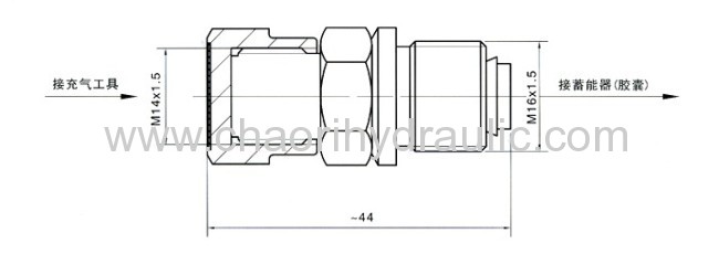 high quality gas charging valve