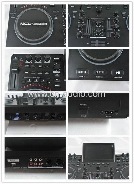 Professional virtual DJ Player MCU-2500
