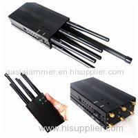 6 Antennas20 w gps/ WiFi/ vhf/ uhf/315/433/4g lte and winmax Jammer