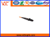 Black durable MPO Optical Fiber Connector