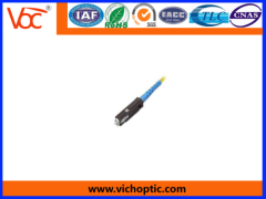 Reliable quality plastic MU fiber optic connector