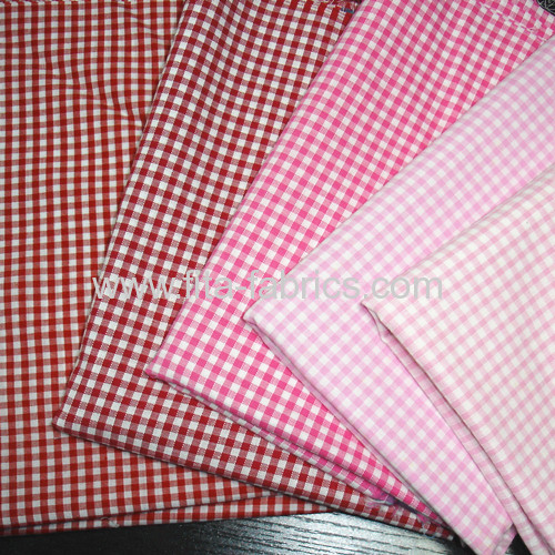 100%cotton yarn dye 1/8 apron check