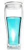 350ml C&C Double Wall Borosilicate Glass water Cup