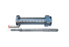 rubber machine screw and barrel