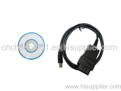 IMMO Reader for Opel connects to PC via USB interface
