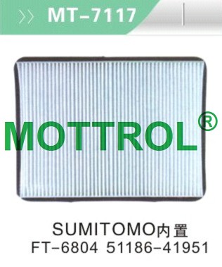Air con filter SH inset FT-6804 51186-41951