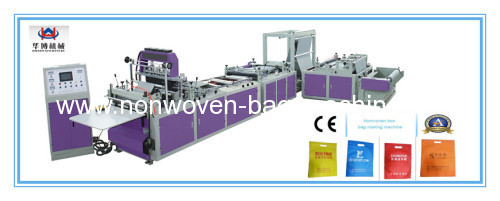 Automatic tridimensional nonwoven bag making machine