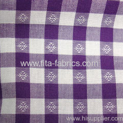 100% Cotton Jacquard Yarn Dyed Fabric