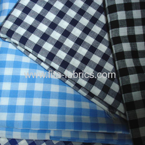 Apron check make of polyester and cotton