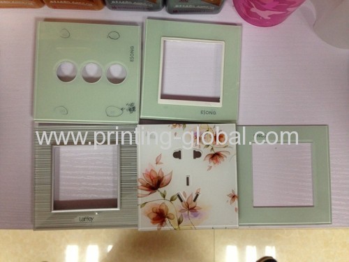 Heat Press Transfer Printing Films Of Switch Cover Electronic Appliance