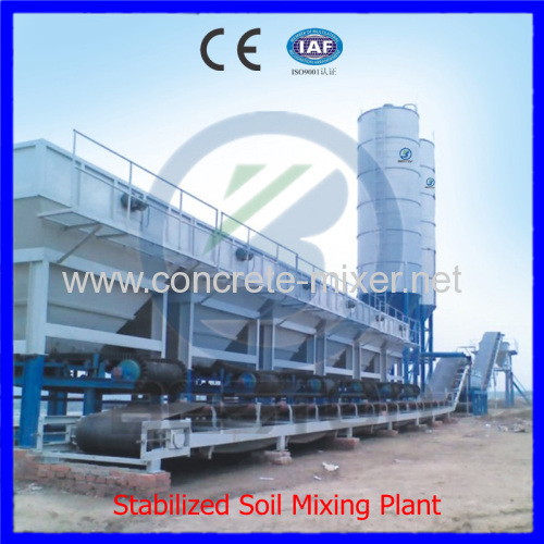 BESTON Computer Measure Stabilized Soil Mixing Plant with 600T/h Production Capacity