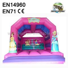 Princess Bounce House With Roof