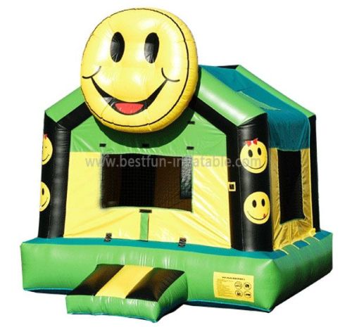 Small Inflatable Smile Face Bouncers