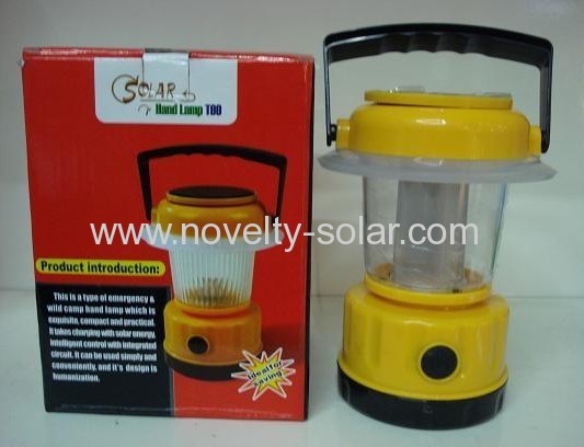 solar camping power lantern