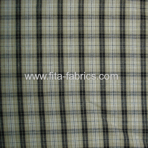 100% cotton yarn dyeplaid poplin fabric 