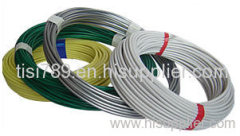 PVC coated annealed wire for harsh environment