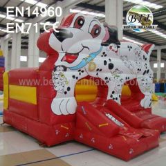 Chidlren Small Inflatable Dalmatian Bouncer