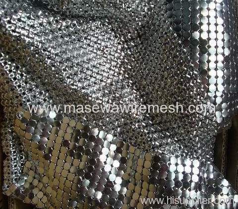 metallic cloth, metal cloth