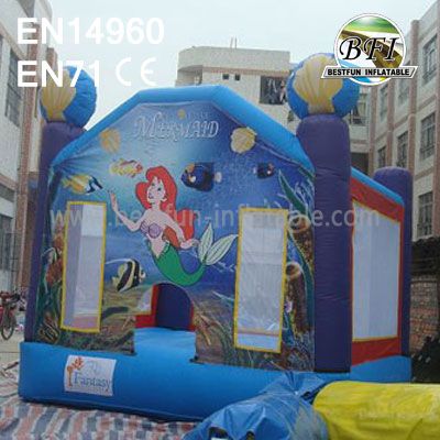 Inflatable Mermaid Bounce House