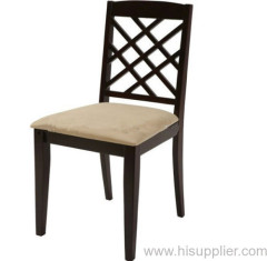 Wooden banquet side chair