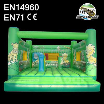 Jungle Indoor Green Inflatable Bouncers