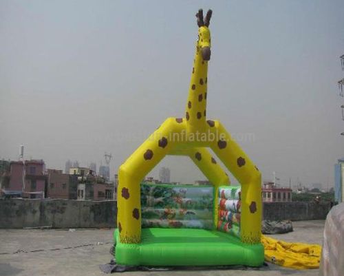 Inflated Toys Inflatable Giraffe Jumping Bouncer
