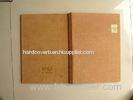 Hot Stamped Hardback Full Color Brochure Printing With Lint Cloth Cover A4 / B5