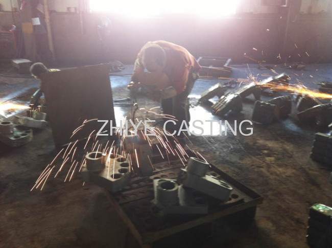 gear silica sol casting carbon steel