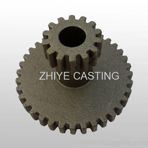 gear silica sol casting carbon steel