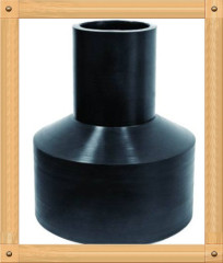 HDPE reduced coupling HDPE 100 plumbing material PE butt welding fittings