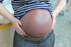 super star favorite fake pregnant belly, silicone belly, artifical belly for 8~10month pregnant