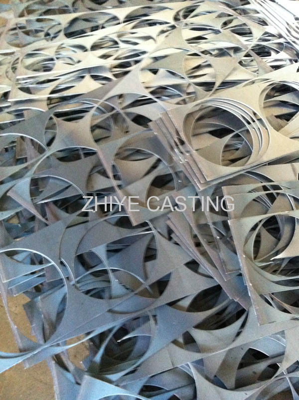 circle carbon steel casting silica sol