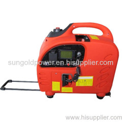 2.6KW silent petrol digital inverter portable suitcase generator