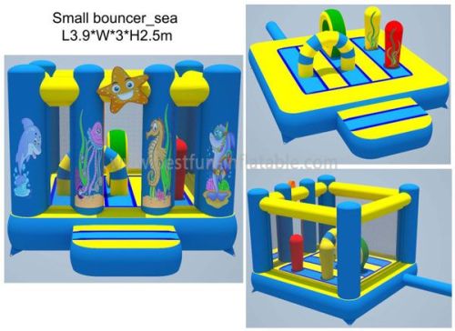 Under The Sea Inflatable Bouncer House for sale