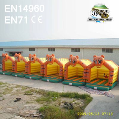Wholesale Inflatable Tiger Bounce House
