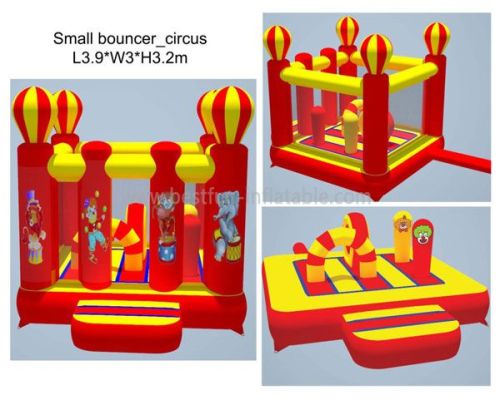 Red Inflatable Balloon Bouncer