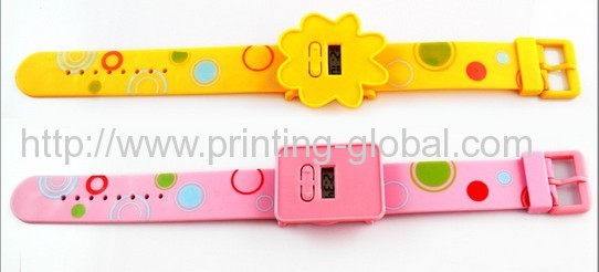 Hot stamping film for watch band